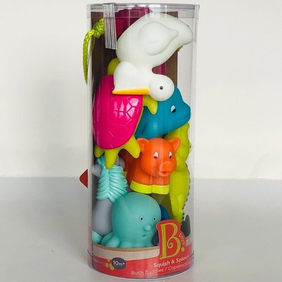 B. toys – Animal Bath Squirts – 9 Water Squirts For Baby 10 months New Sealed - Picture 7 of 12